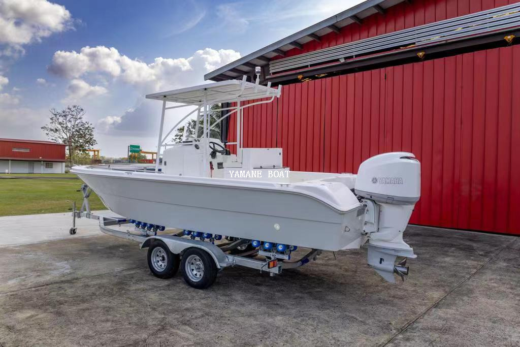 24フィート 7.20メートル ヤマネヨット グラスファイバー センターコンソール 釣り マグロボート 