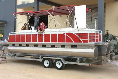 アルミニウムポンツーンボート