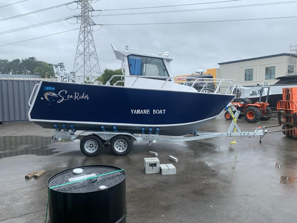 7m 23ft アルミ製フルキャビン釣りレジャーボート