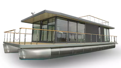 アルミニウムポンツーンボート