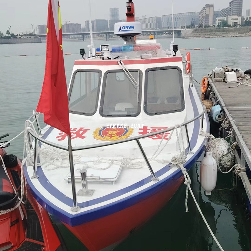 8.76m アルミニウム パトロール パイロット 救助作業船 警察