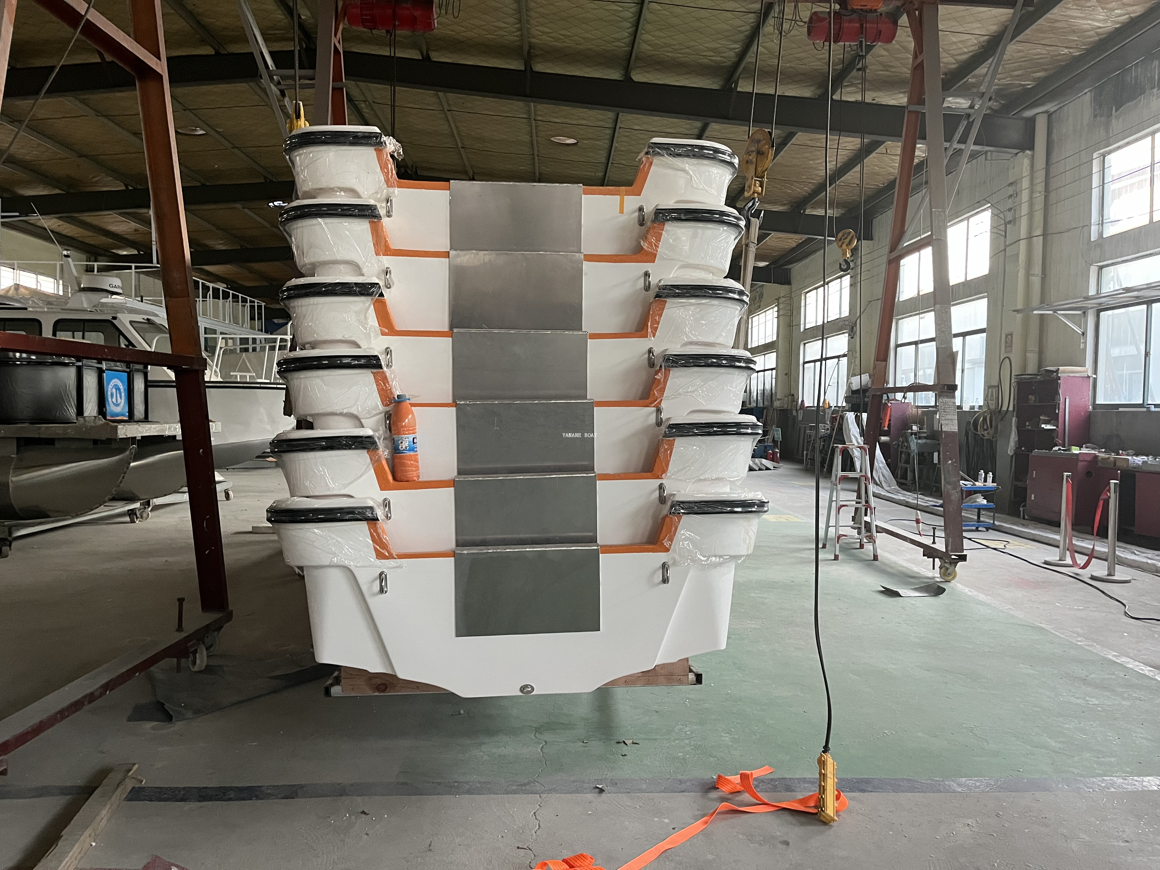 リバーグラスファイバーパンガボート