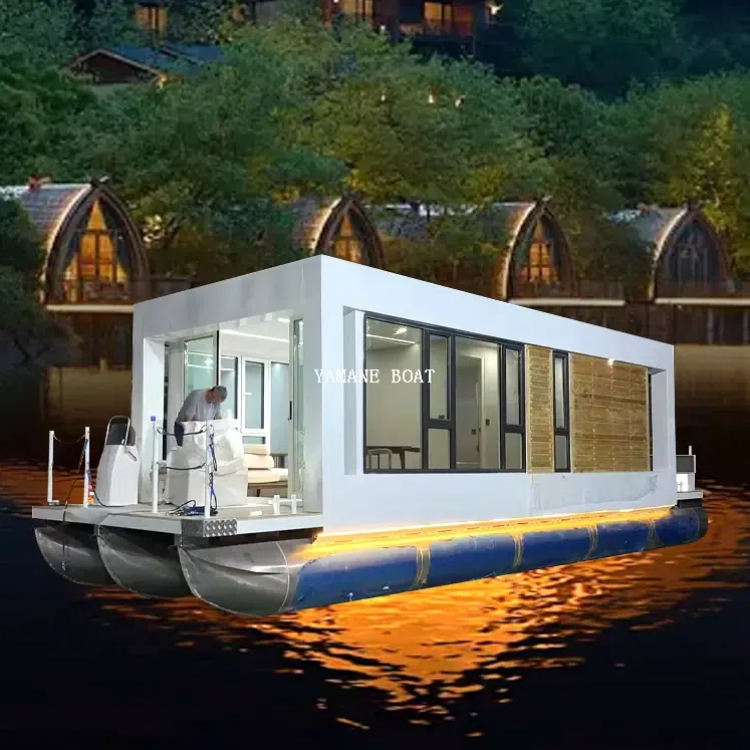 アルミニウムポンツーンボート