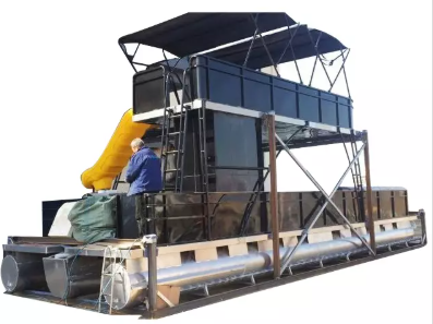 アルミニウムポンツーンボート